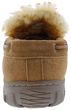 Clarks Men Warm Cozy Easy On Slip On Moccasin Slippers Warren