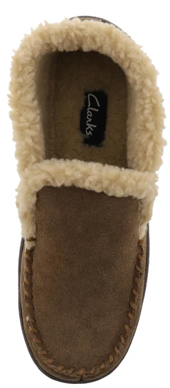 Clarks Men's Moccasin Winter Slippers Andrew