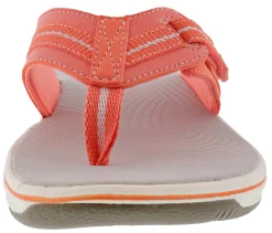 Clarks Women Cloudsteppers Walking Flip Flop Sandals Brinkley Jazz