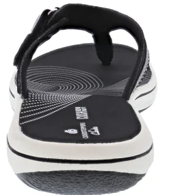 Clarks Women Sandals Lightweight Flip Flops Breeze Sea