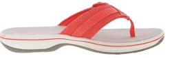 Clarks Women Sandals Lightweight Flip Flops Breeze Sea