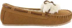 Clarks Women Warm Cozy Slip On Moccasin Slippers Holly