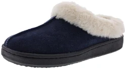 Clarks Women's JMS0587 Suede Indoor & Outdoor House Slippers