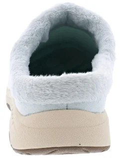 Easy Spirit Women's Travelfurr 2 Wide Width Slip On Mule Clogs