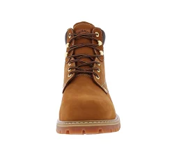 Men's 6” Waterproof Full Grain Leather Slip Resistant Steel Toe Work Boots