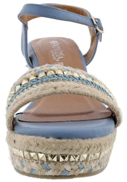 Patrizia Tisch Woven Wedge Sandals by Spring Step