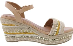 Patrizia Tisch Woven Wedge Sandals by Spring Step