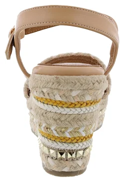 Patrizia Tisch Woven Wedge Sandals by Spring Step