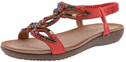 Patrizia Women's Volcanic T-Strap Summer Sandals By Spring Step