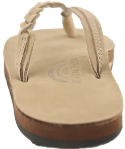 Rainbow Flirty Braidy Sandals Women With Arch Support