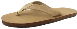 Rainbow Premier Leather Sandals Men With Arch Support