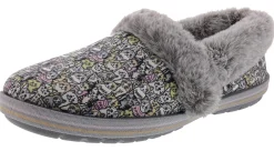 Skechers Bobs Women's Too Cozy Purrfect Storm Memory Foam Slippers