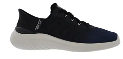 Skechers Men's Bounder 2.0 Tellem Lace Up Hands Free Slip Ins Walking Shoes