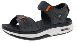 Skechers Men's Go Walk Workout Walker Hook & Loop Strap Sandals