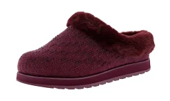Skechers Women's Bobs Keepsakes-Fully Frosted Clog Slippers