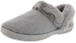 Skechers Women's Bobs Too Cozy-Deco Drifter Memory Foam Slippers