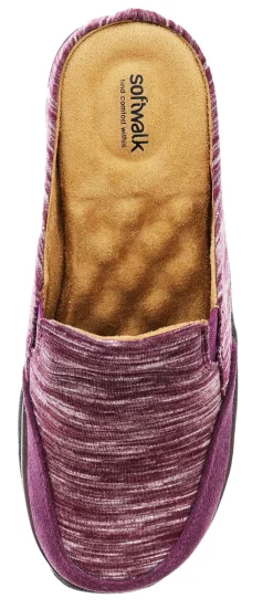 Softwalk Women's 2E Wide Width Slip On Clogs