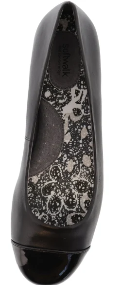 Softwalk Women's Napa 2E Wide Width Slip On Ballerina Flats