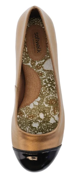 Softwalk Women's Napa Wide Width Slip On Ballerina Flats